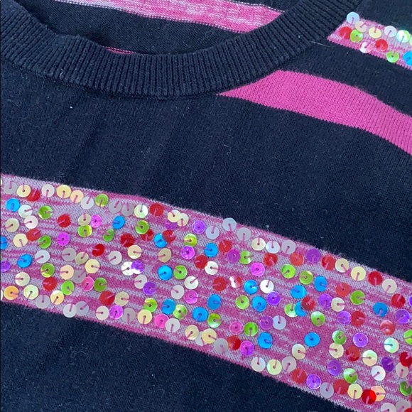 DESIGN HISTORY Sequin Sweater - Picture 2 of 4